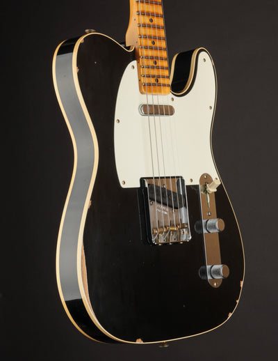 Fender Custom Shop '59 Tele Custom Relic, Maple Neck, Aged Black