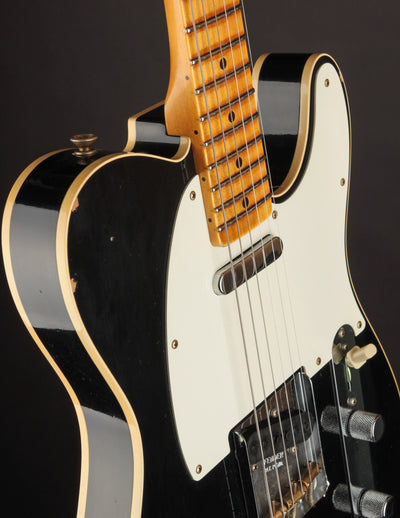 Fender Custom Shop '59 Tele Custom Relic, Maple Neck, Aged Black