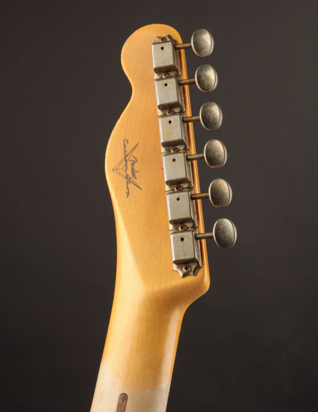 Fender Custom Shop '59 Tele Custom Relic Aged Black | The Music