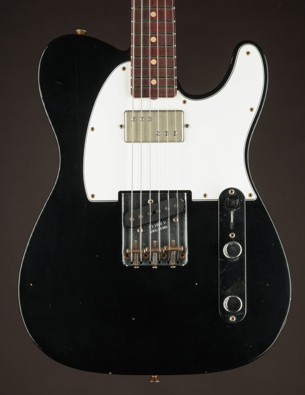 Fender Custom Shop 1960s "Linhof" Telecaster w/Fralins Black/Journeyman
