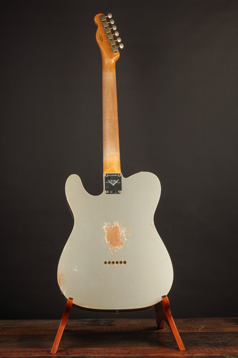 Fender Custom Shop 1960 Telecaster Custom Aged Inca Silver/Heavy Relic