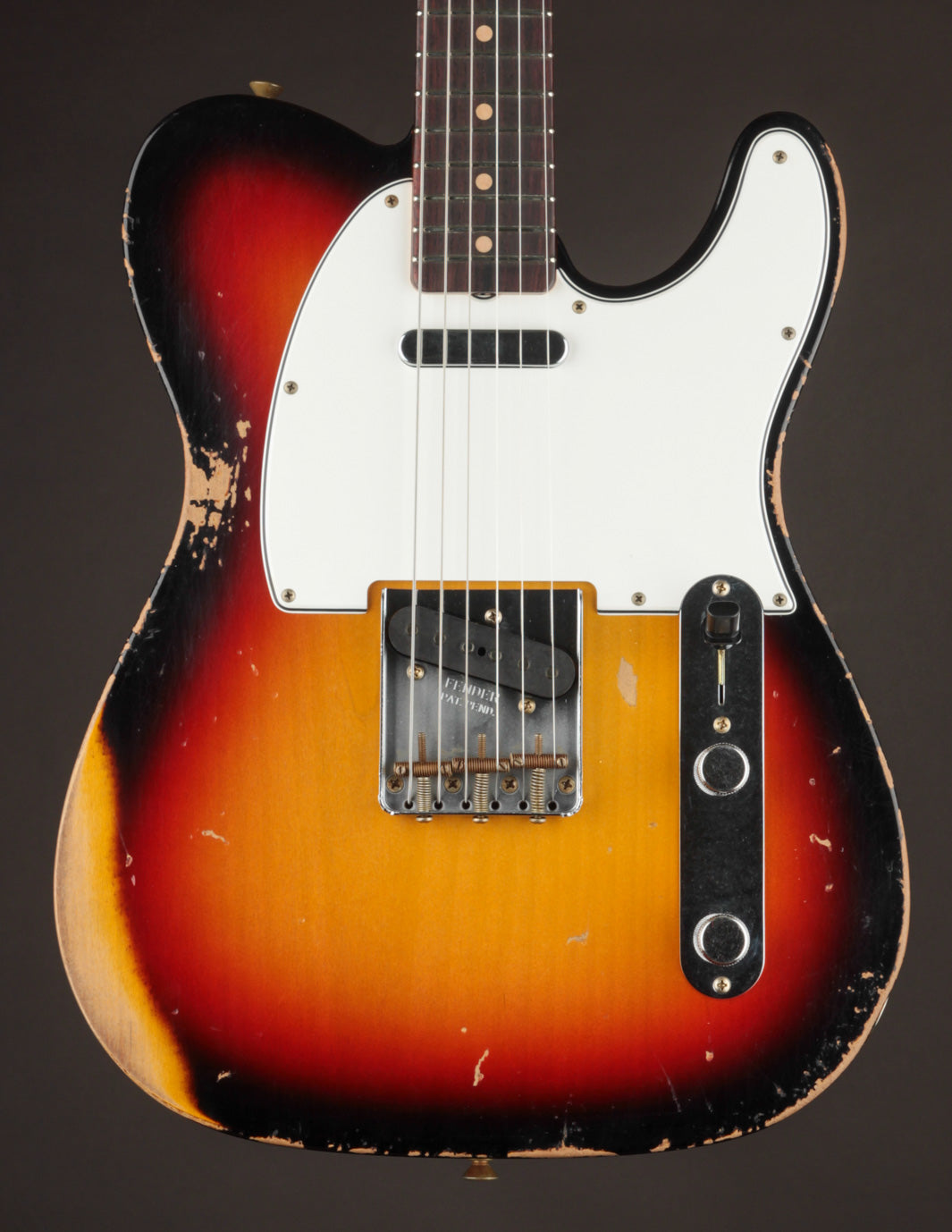 Fender Custom Shop 1961 Telecaster Time Machine Series Faded Aged Bleached 3-Color Sunburst/Heavy Relic