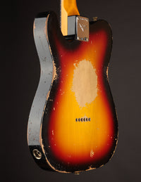 Fender Custom Shop 1961 Telecaster Time Machine Series Faded Aged Bleached 3-Color Sunburst/Heavy Relic