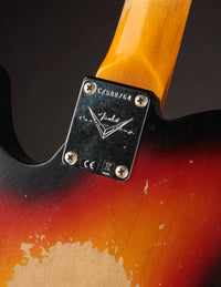 Fender Custom Shop 1961 Telecaster Time Machine Series Faded Aged Bleached 3-Color Sunburst/Heavy Relic