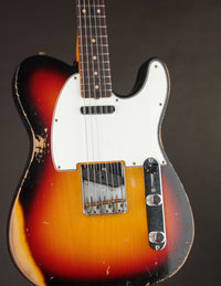 Fender Custom Shop 1961 Telecaster Time Machine Series Faded Aged Bleached 3-Color Sunburst/Heavy Relic