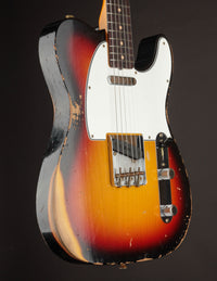 Fender Custom Shop 1961 Telecaster Time Machine Series Faded Aged Bleached 3-Color Sunburst/Heavy Relic