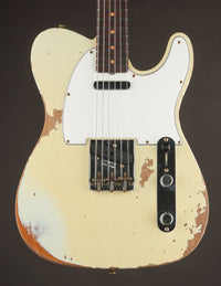 Fender Custom Shop 1961 Telecaster Time Machine Series Faded Aged Tomatillo Green/Heavy Relic