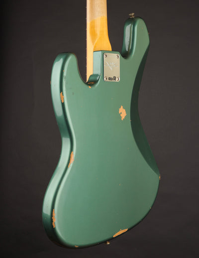 Fender Custom Shop '62 J Bass Aged Sherwood Green Metallic/Relic