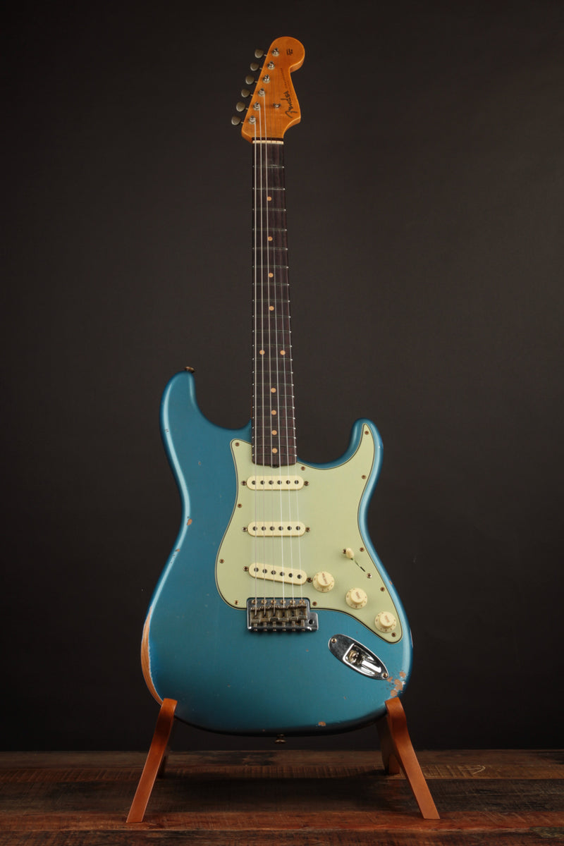 Fender Custom Shop 1962 Stratocaster Time Machine Series Aged Lake Placid Blue/Relic
