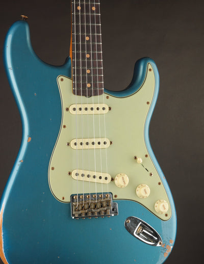 Fender Custom Shop 1962 Stratocaster Time Machine Series Aged Lake Placid Blue/Relic