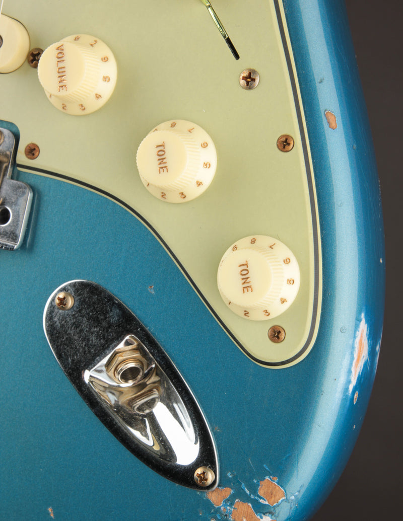 Fender Custom Shop 1962 Stratocaster Time Machine Series Aged Lake Placid Blue/Relic