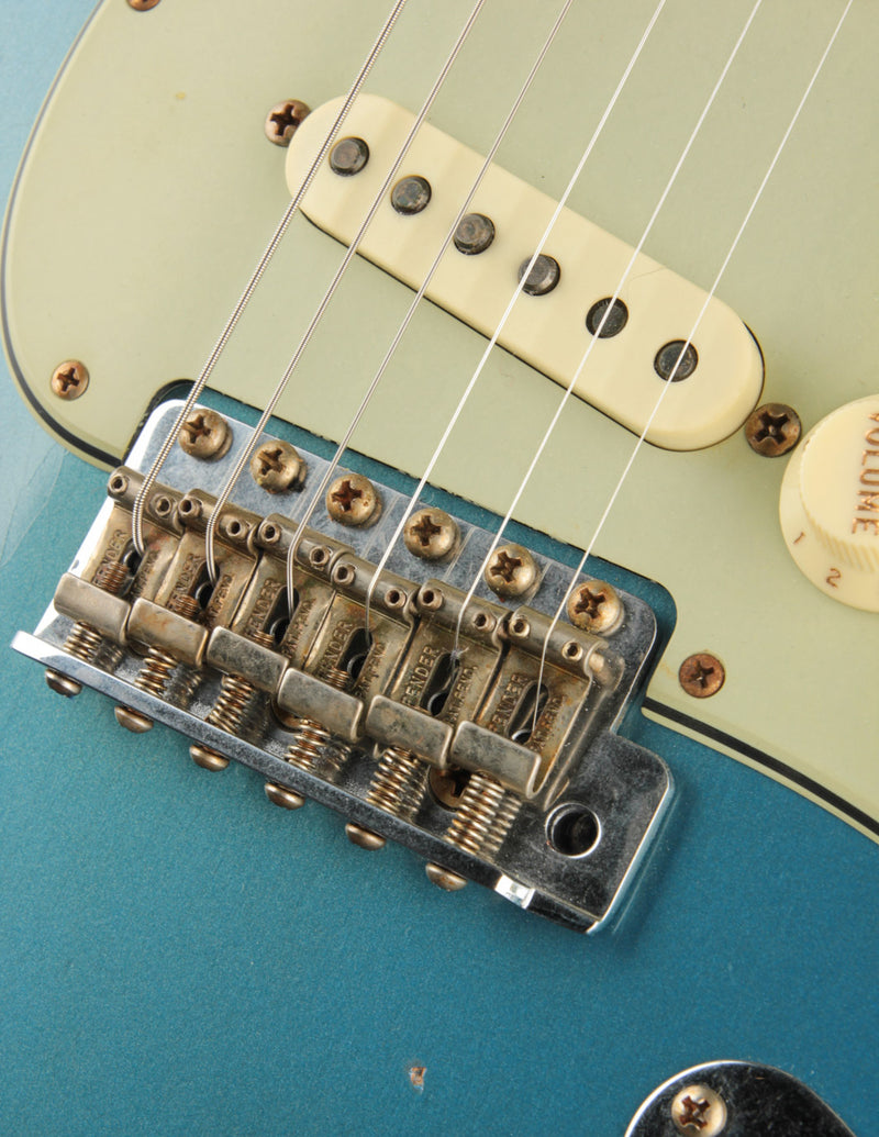 Fender Custom Shop 1962 Stratocaster Time Machine Series Aged Lake Placid Blue/Relic