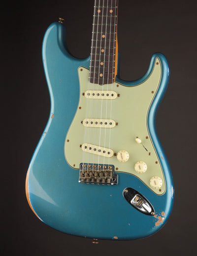Fender Custom Shop 1962 Stratocaster Time Machine Series Aged Lake Placid Blue/Relic