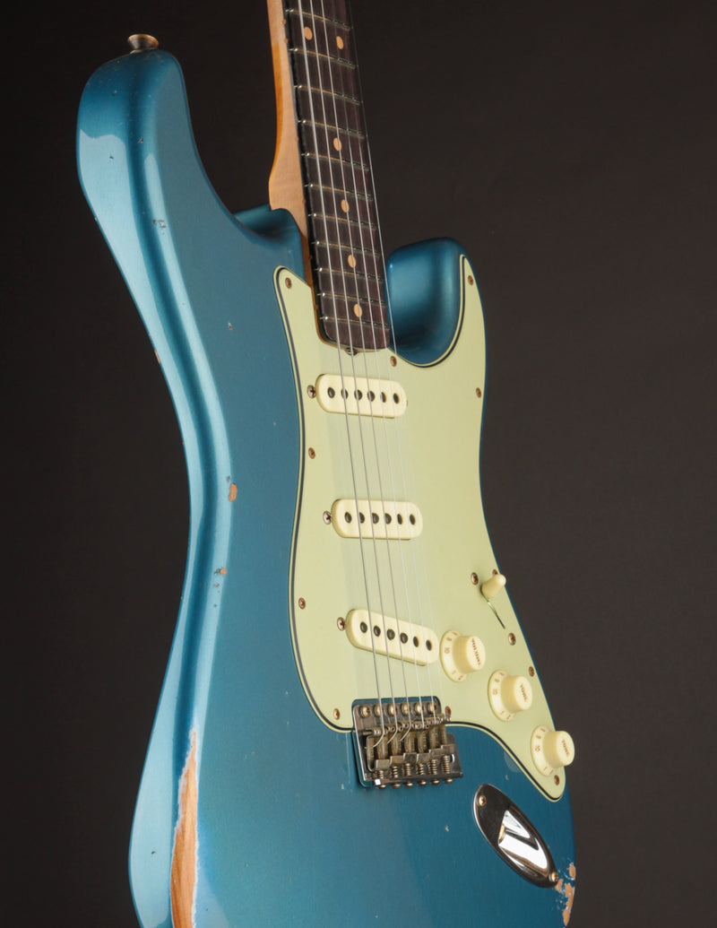 Fender Custom Shop 1962 Stratocaster Time Machine Series Aged Lake Placid Blue/Relic
