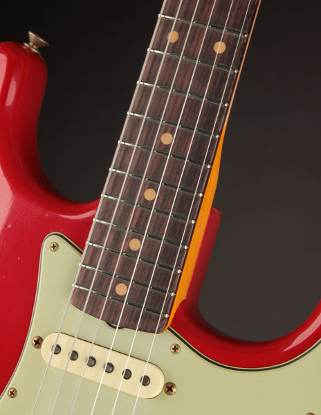 Fender '62 Stratocaster Aged Seminole Red Relic | The Music Emporium