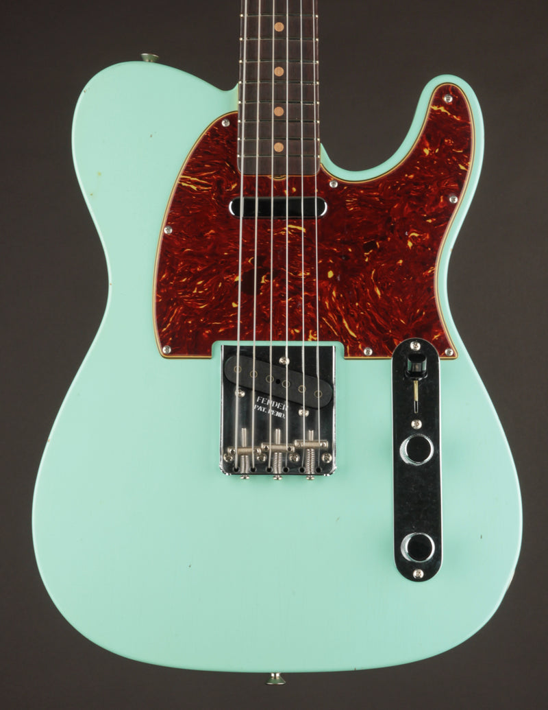 Fender Custom Shop 1963 Telecaster LTD 2025 NAMM Aged Surf Green/Journeyman