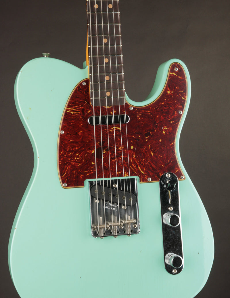 Fender Custom Shop 1963 Telecaster LTD 2025 NAMM Aged Surf Green/Journeyman