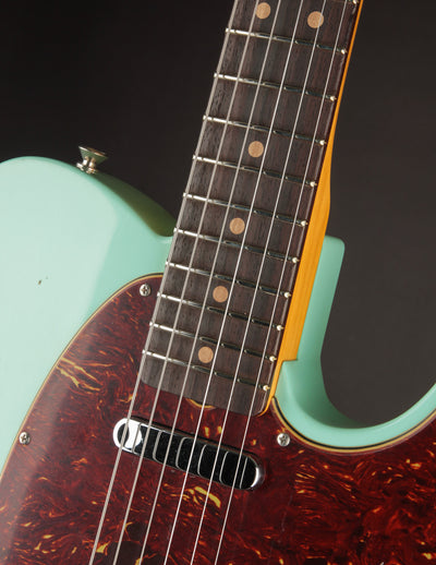 Fender Custom Shop 1963 Telecaster LTD 2025 NAMM Aged Surf Green/Journeyman