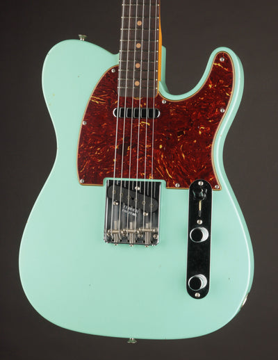 Fender Custom Shop 1963 Telecaster LTD 2025 NAMM Aged Surf Green/Journeyman
