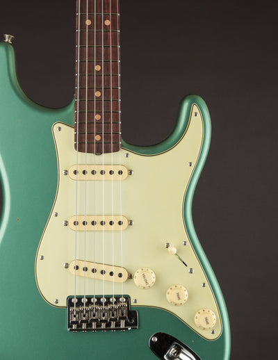 Fender Custom Shop '63 Stratocaster Faded Aged Sherwood Green Metallic/Journeyman