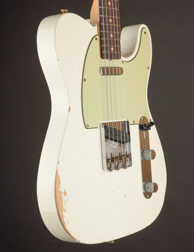 Fender Custom Shop 1963 Telecaster Aged Olympic White/Relic