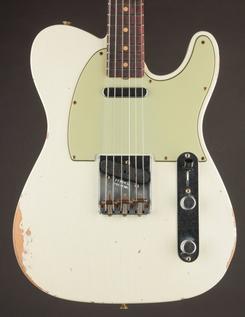 Fender Custom Shop 1963 Telecaster Aged Olympic White/Relic