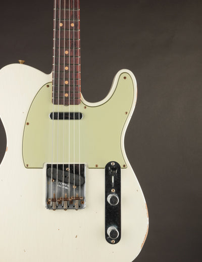 Fender Custom Shop 1963 Telecaster Aged Olympic White/Relic