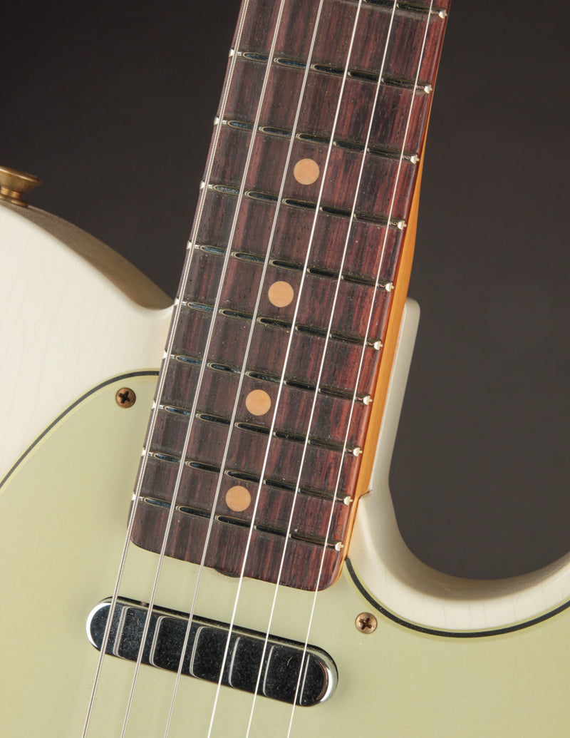 Fender Custom Shop 1963 Telecaster Aged Olympic White/Relic