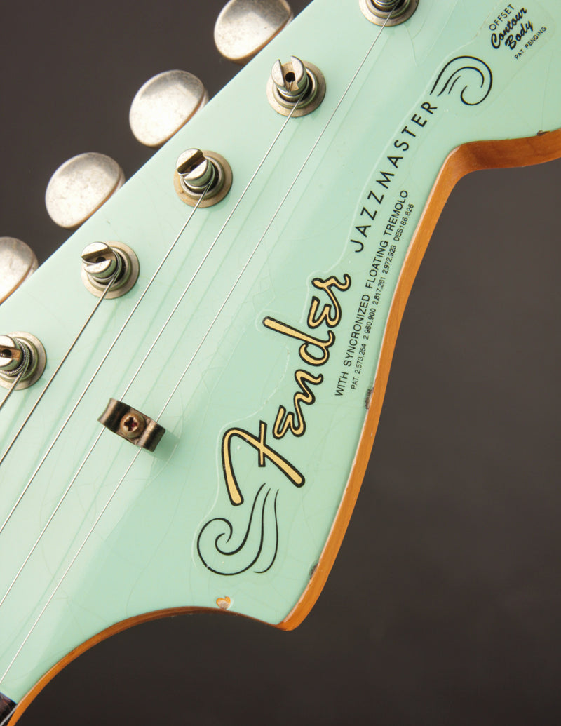 Fender Custom Shop 1963 Jazzmaster Time Machine Series Aged Surf Green/Relic