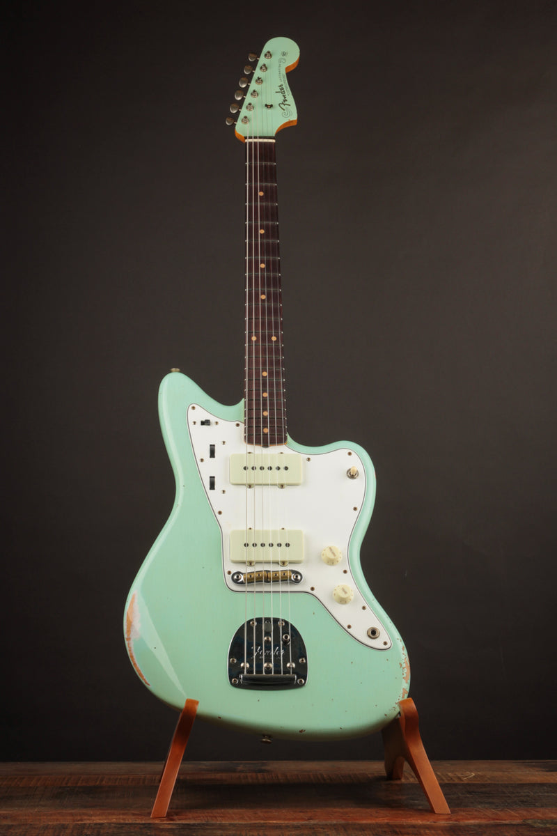 Fender Custom Shop 1963 Jazzmaster Time Machine Series Aged Surf Green/Relic