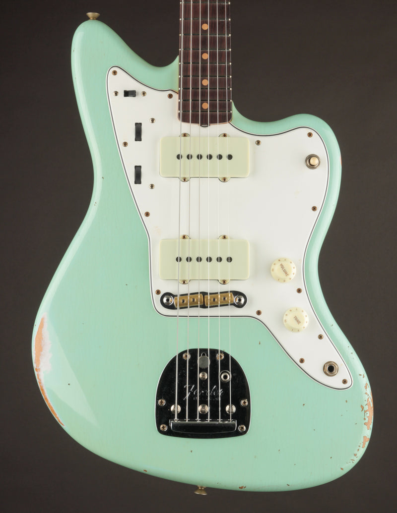 Fender Custom Shop 1963 Jazzmaster Time Machine Series Aged Surf Green/Relic