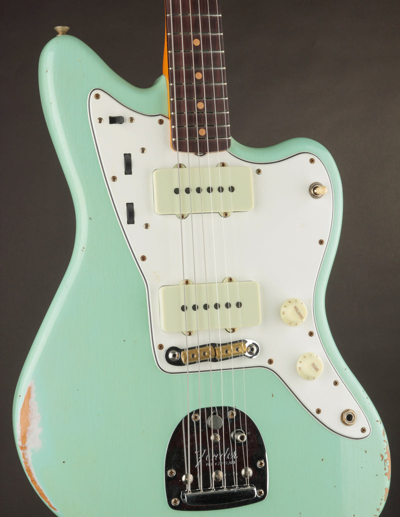 Fender Custom Shop 1963 Jazzmaster Time Machine Series Aged Surf Green/Relic
