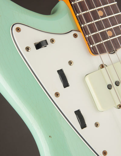 Fender Custom Shop 1963 Jazzmaster Time Machine Series Aged Surf Green/Relic