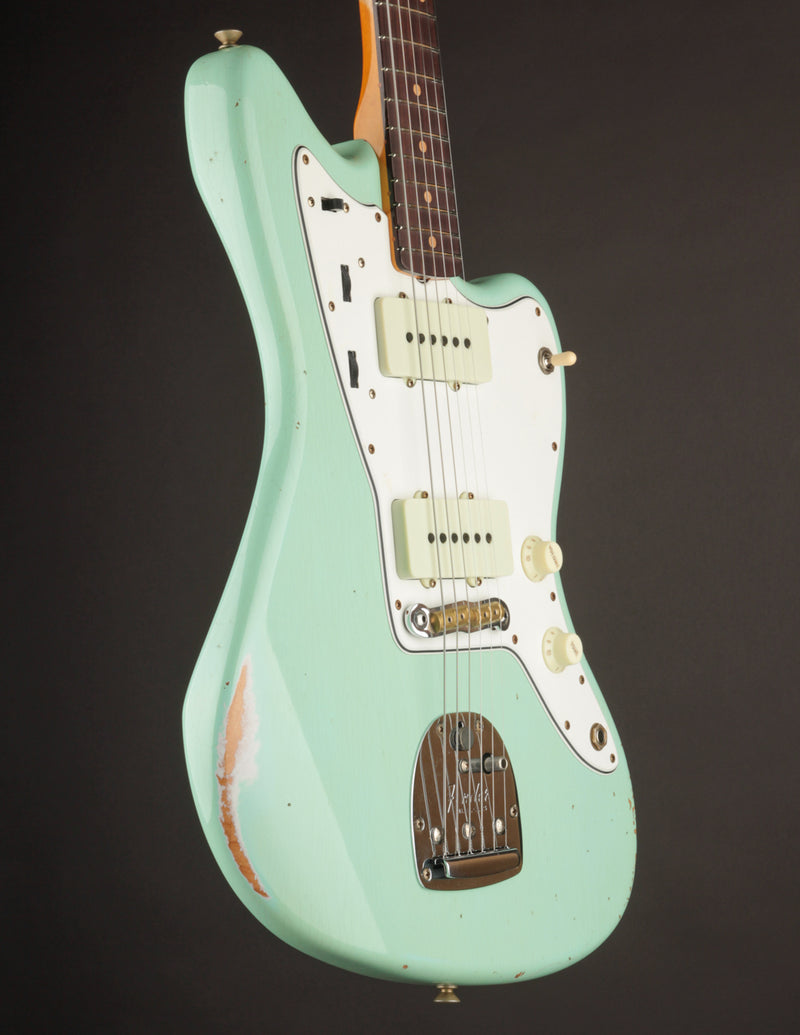 Fender Custom Shop 1963 Jazzmaster Time Machine Series Aged Surf Green/Relic