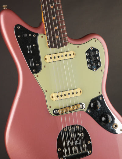 Fender Custom Shop '64 Jaguar Faded/Aged Burgundy Mist Metallic/Journeyman