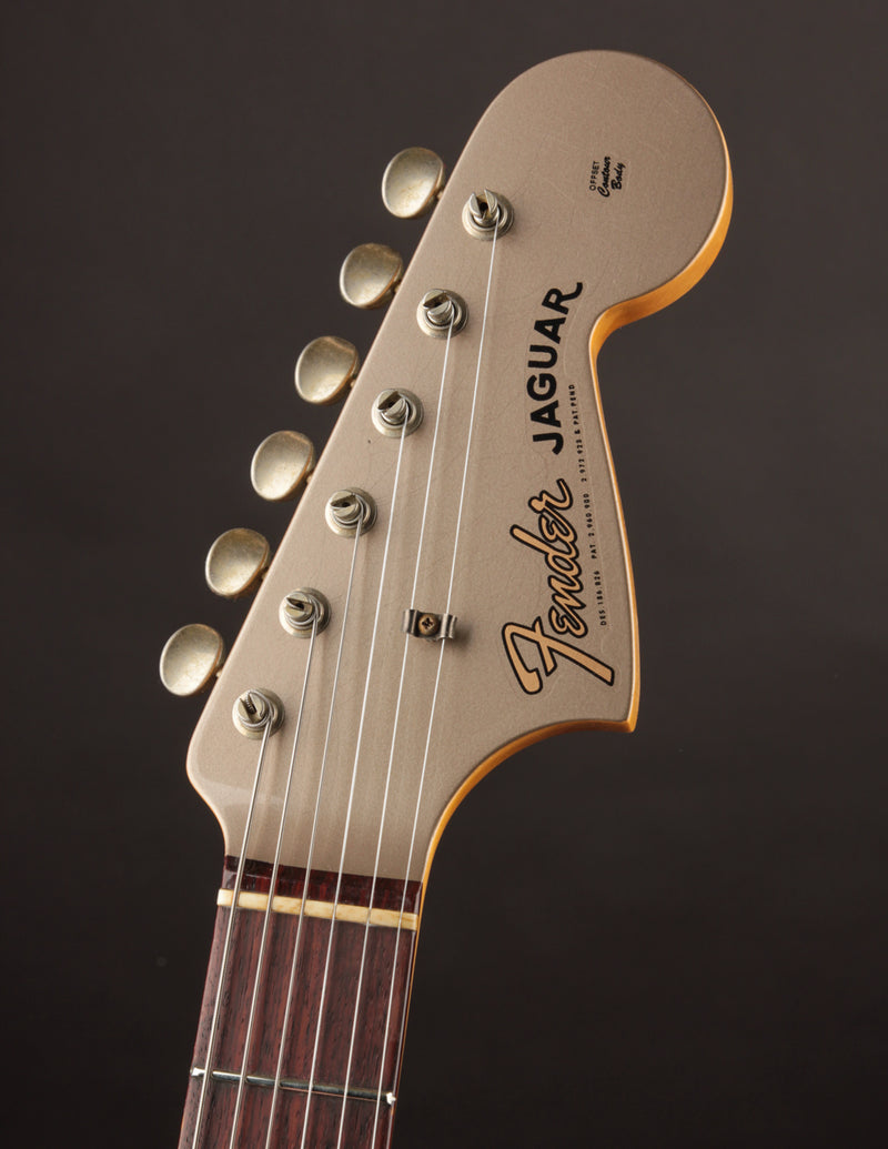 Fender Custom Shop 1964 Jaguar Faded Aged Shorline Gold