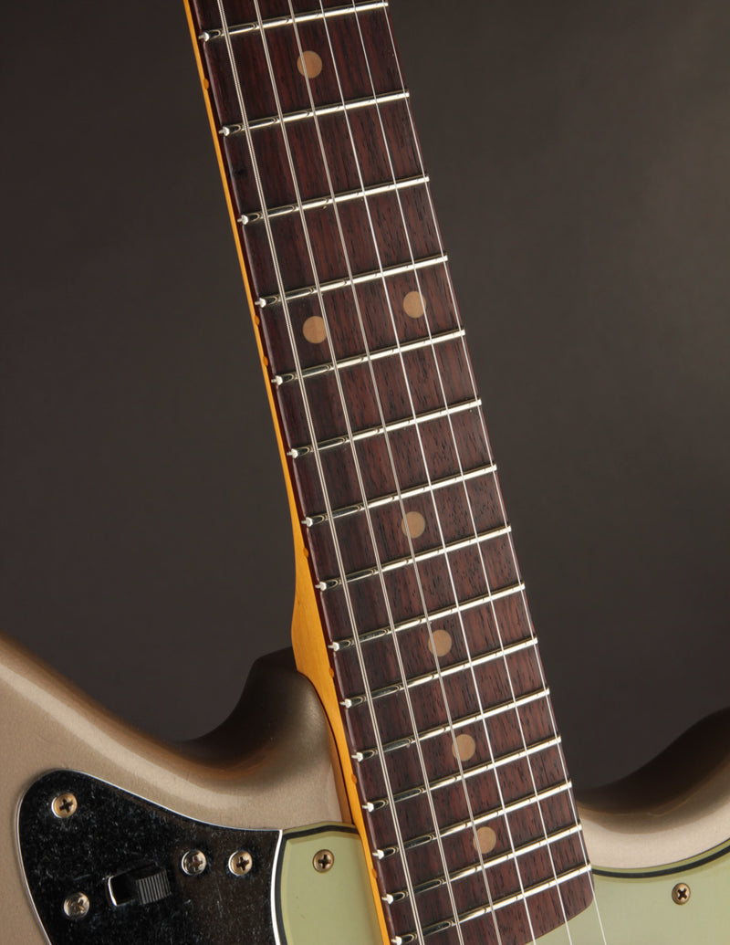 Fender Custom Shop 1964 Jaguar Faded Aged Shorline Gold