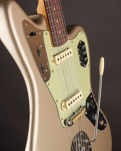 Fender Custom Shop 1964 Jaguar Faded Aged Shorline Gold