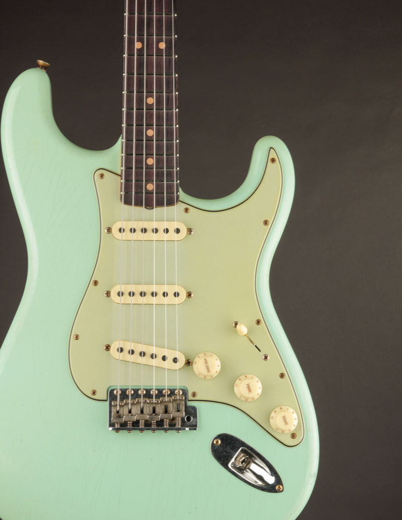 Fender Custom Shop LTD 1964 L-Series Stratocaster Aged Surf Green/Journeyman