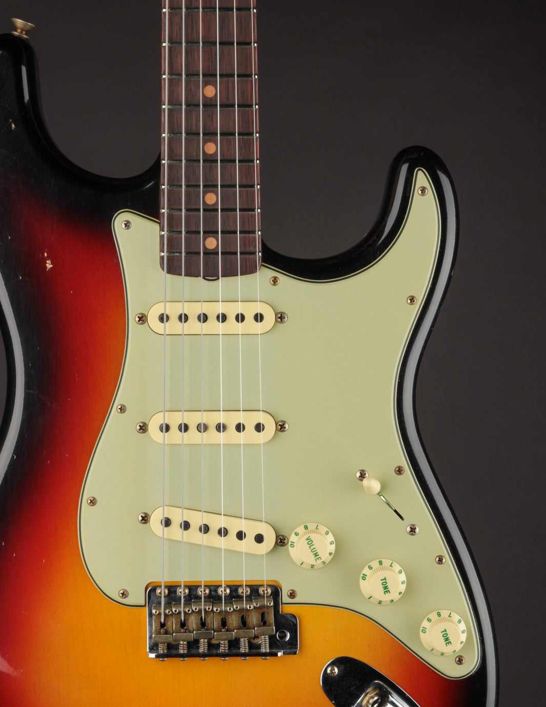 ★Custom oder HardRelic Sunburst Strato★ Fender Custom Shop 1962 Stratocaster Relic - Golden Zebra