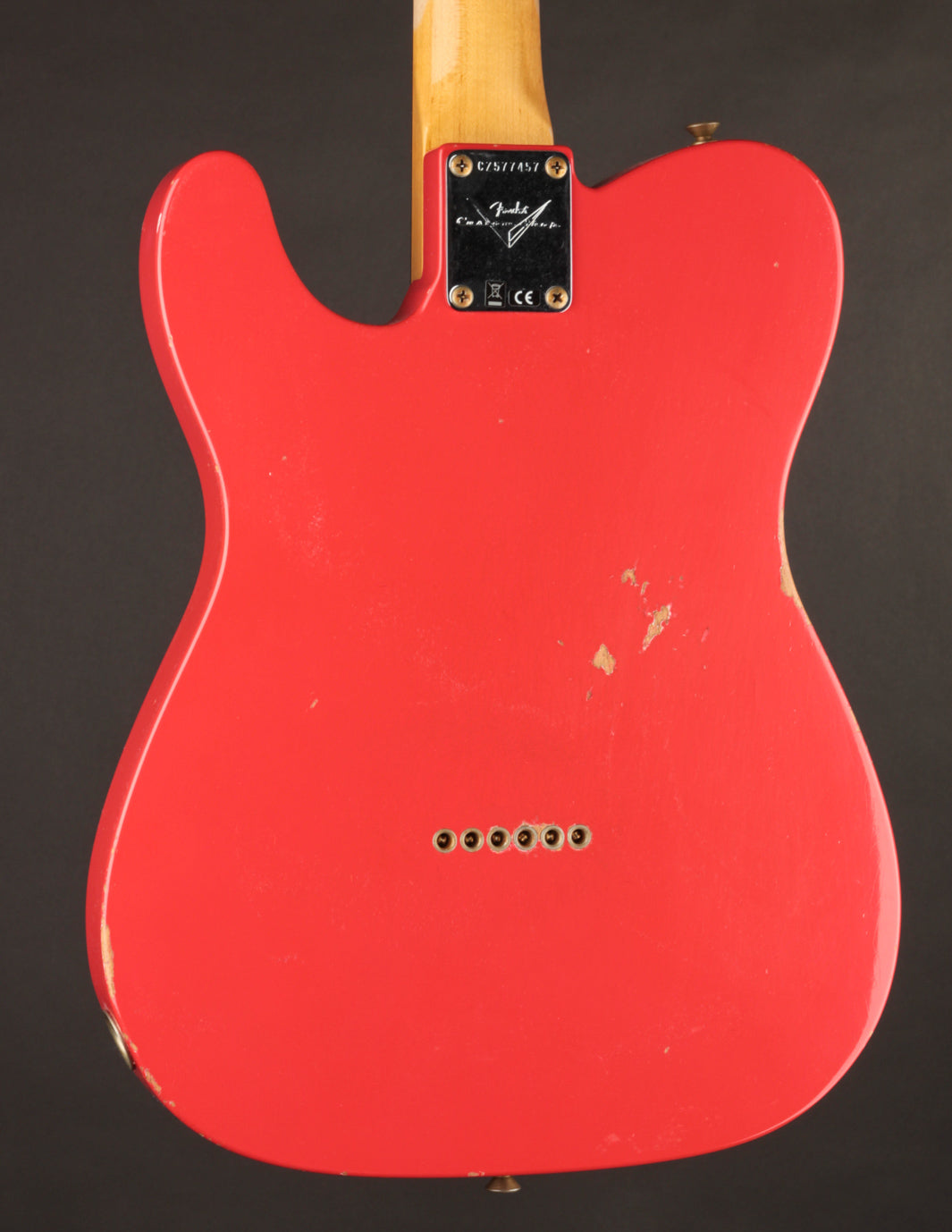 Fender Custom Shop 1964 Telecaster Relic Aged Fiesta Red