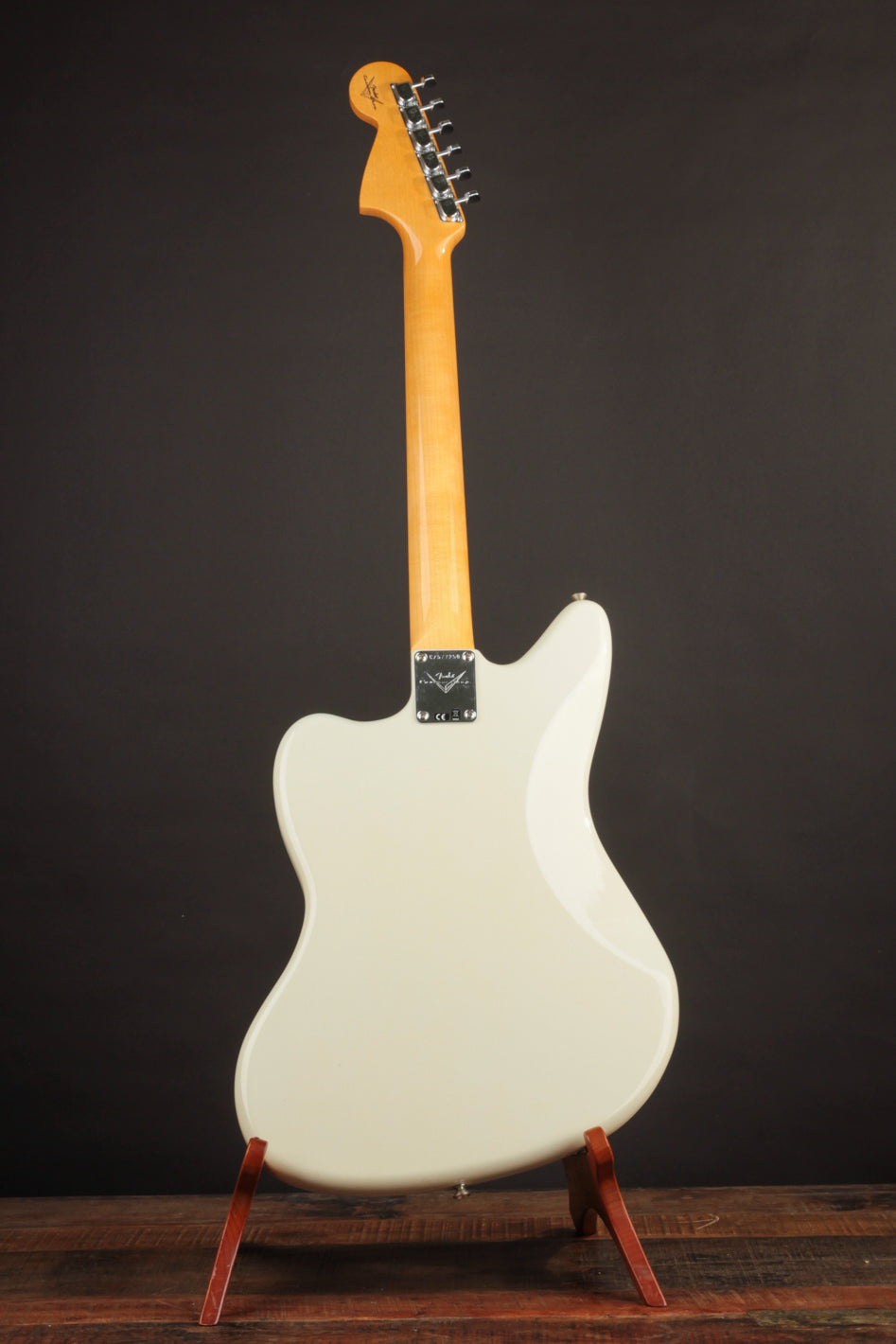 Fender Custom Shop '66 Jaguar Deluxe Olympic White | The Music