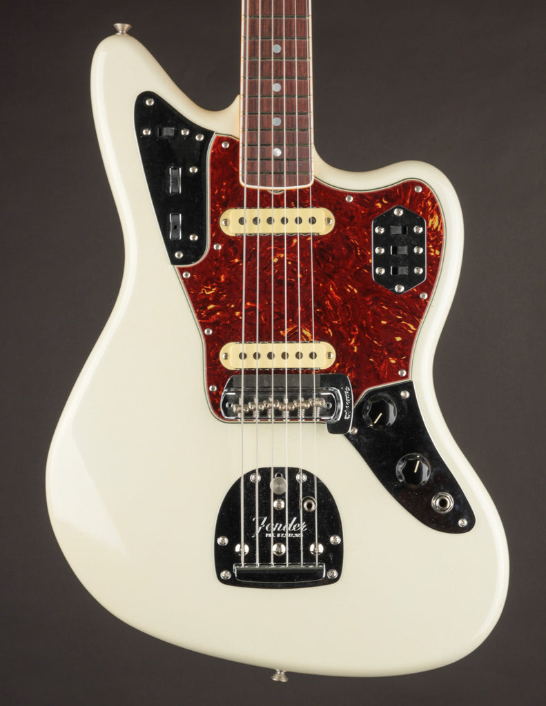 Fender Custom Shop '66 Jaguar Deluxe Olympic White | The Music 