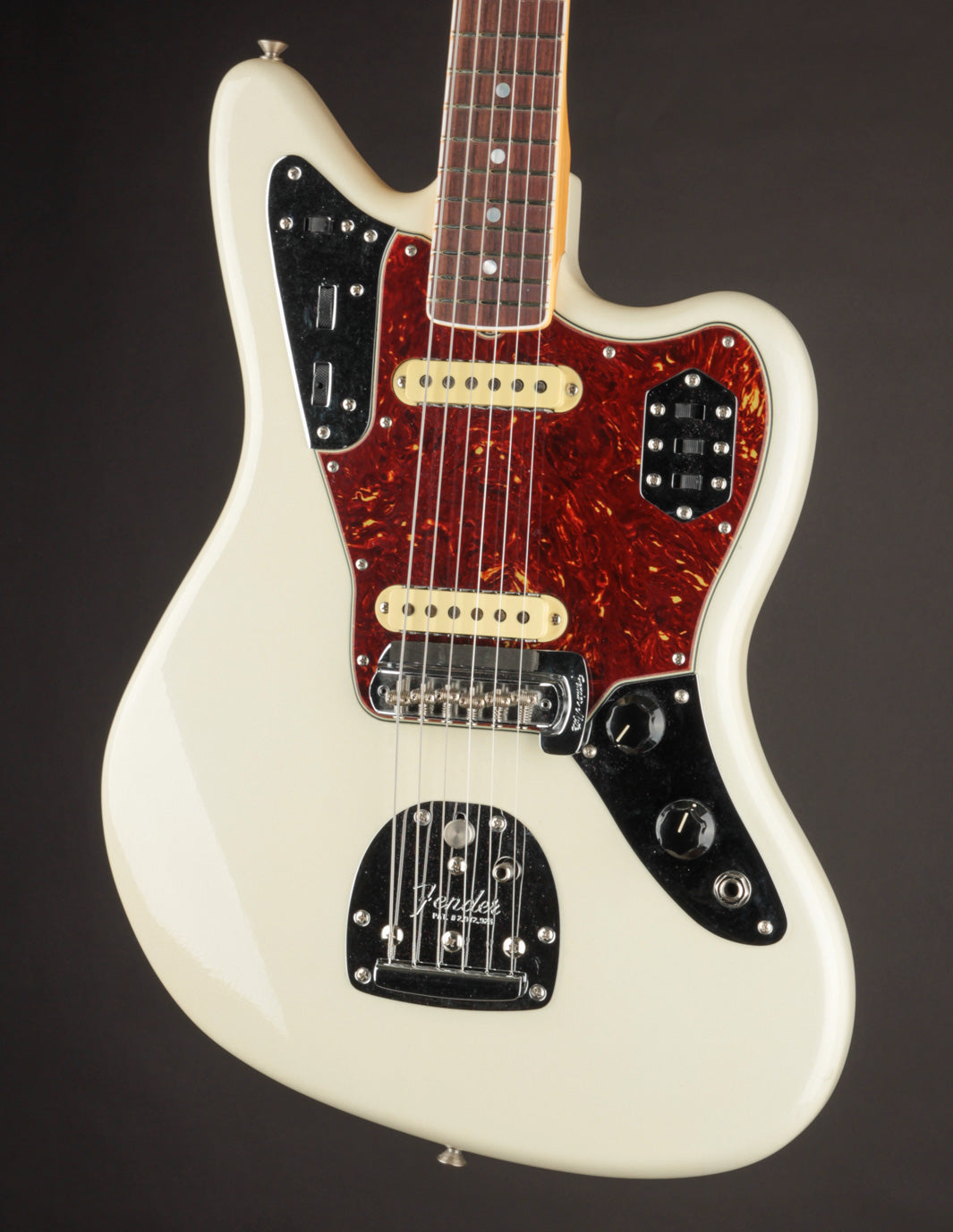 Fender Custom Shop '66 Jaguar Deluxe Olympic White | The Music