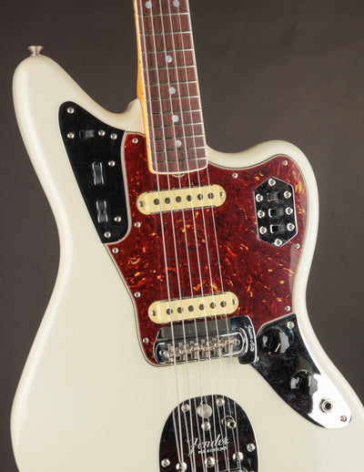 Fender Custom Shop '66 Jaguar Deluxe Aged Olympic White/Closet Classic