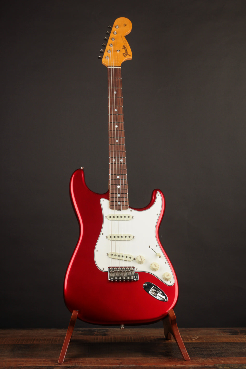 Fender Custom Shop '66 Stratocaster Candy Apple Red | The Music Emporium