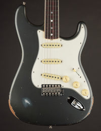 Fender Custom Shop 1967 Stratocaster Aged Charcoal Frost Metallic/Relic (NOS, 2024)