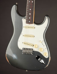 Fender Custom Shop 1967 Stratocaster Aged Charcoal Frost Metallic/Relic (NOS, 2024)