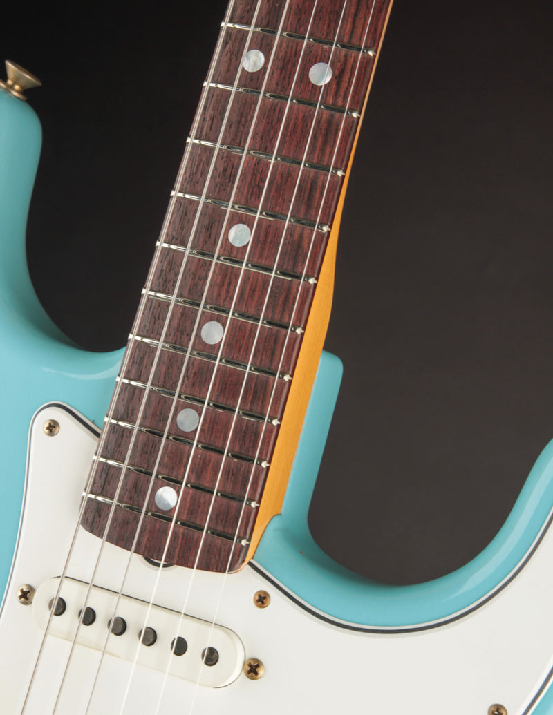 Fender Custom Shop 1969 Stratocaster Time Machine Series Faded Daphne Blue/Journeyman