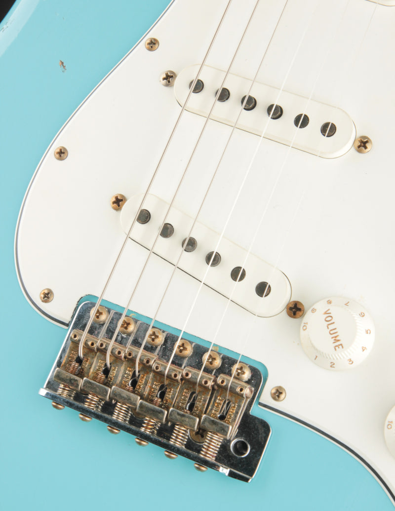 Fender Custom Shop 1969 Stratocaster Time Machine Series Faded Daphne Blue/Journeyman